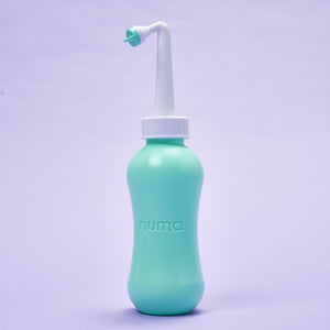 numa peri bottle standing upright